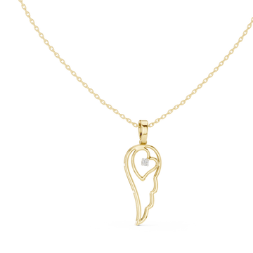 The Brilliant Bar Moissanite Solitaire Pendant