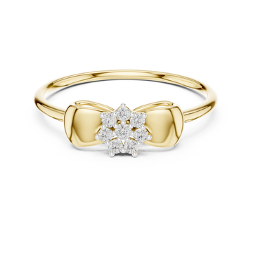 The Airy Halo Moissanite Delicate Stackable Band