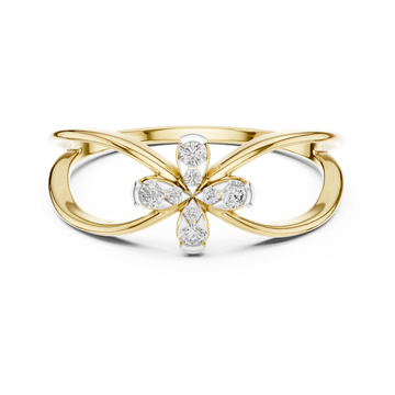 The Classic Brilliance Moissanite Half-Eternity Band