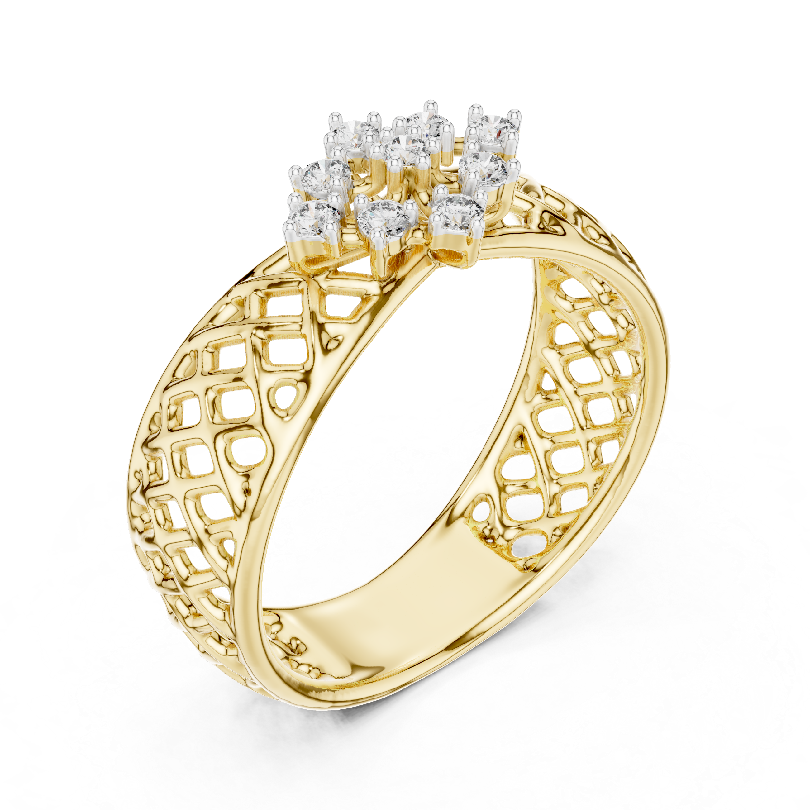 The Eternal Promise Moissanite Solitaire-Look Engagement Ring