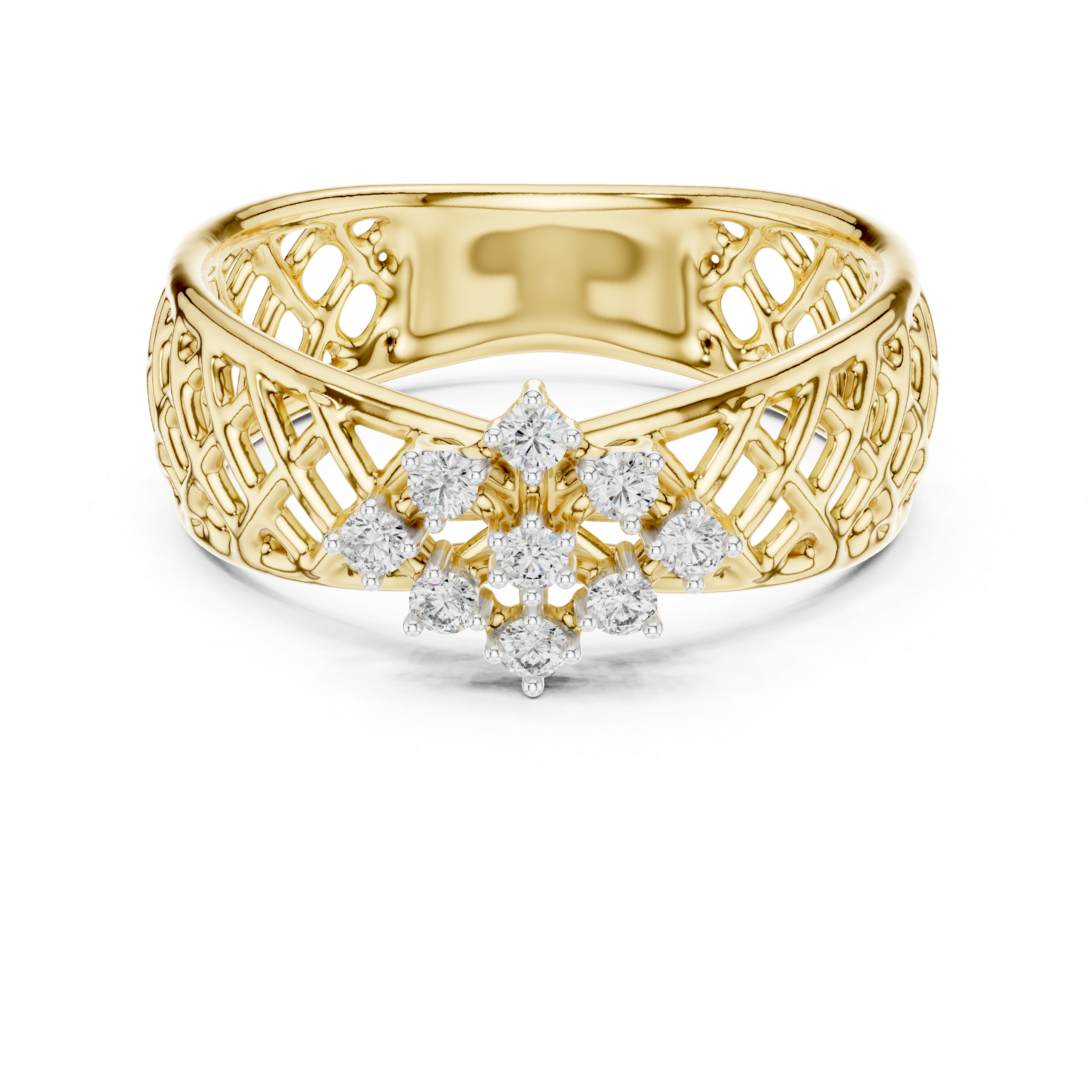 The Eternal Promise Moissanite Solitaire-Look Engagement Ring