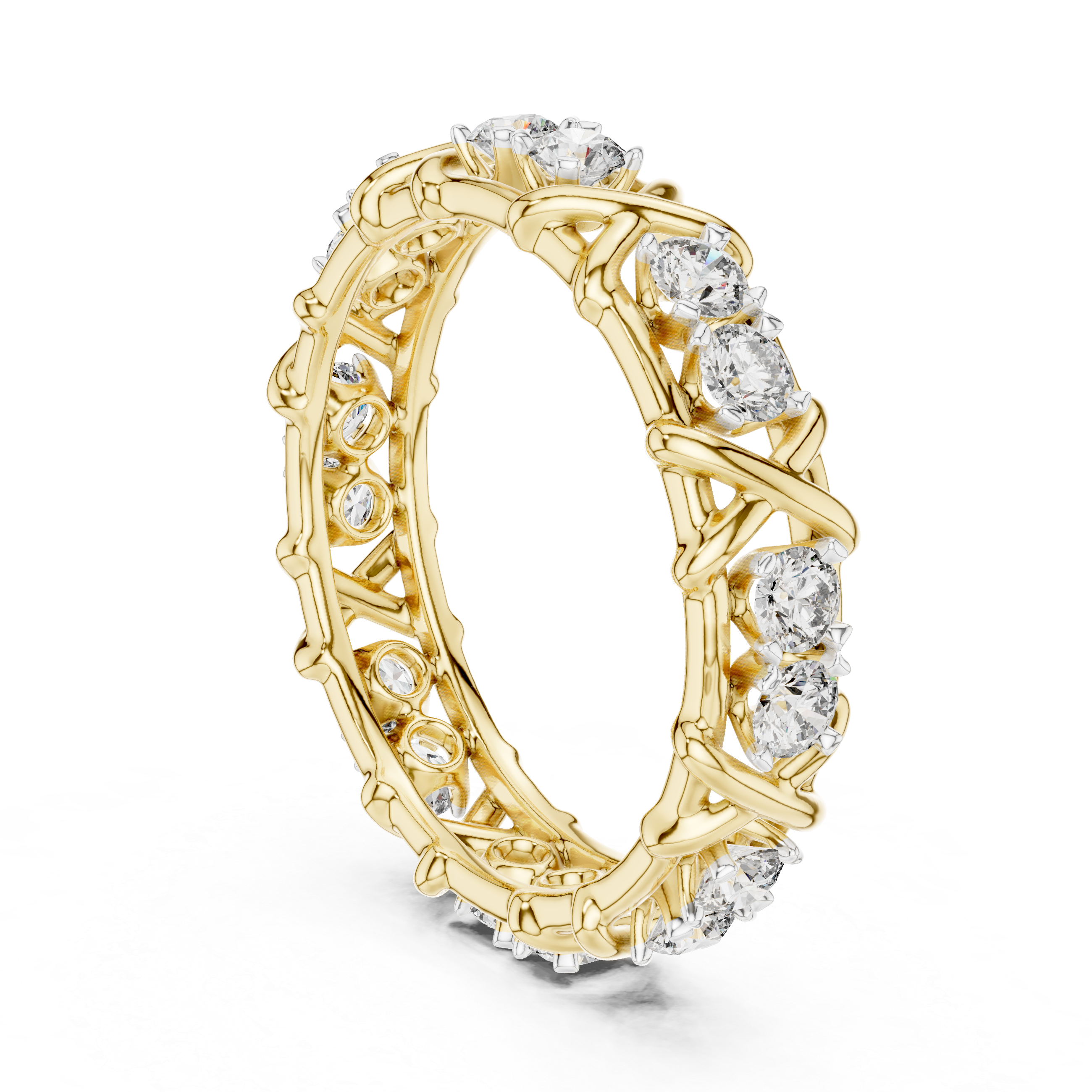 The Radiant Halo Moissanite Grand Engagement Ring