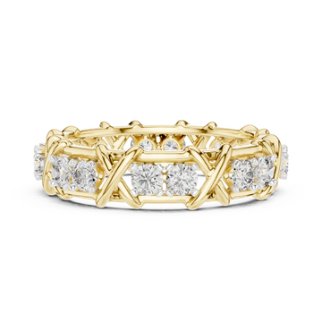 The Radiant Halo Moissanite Grand Engagement Ring