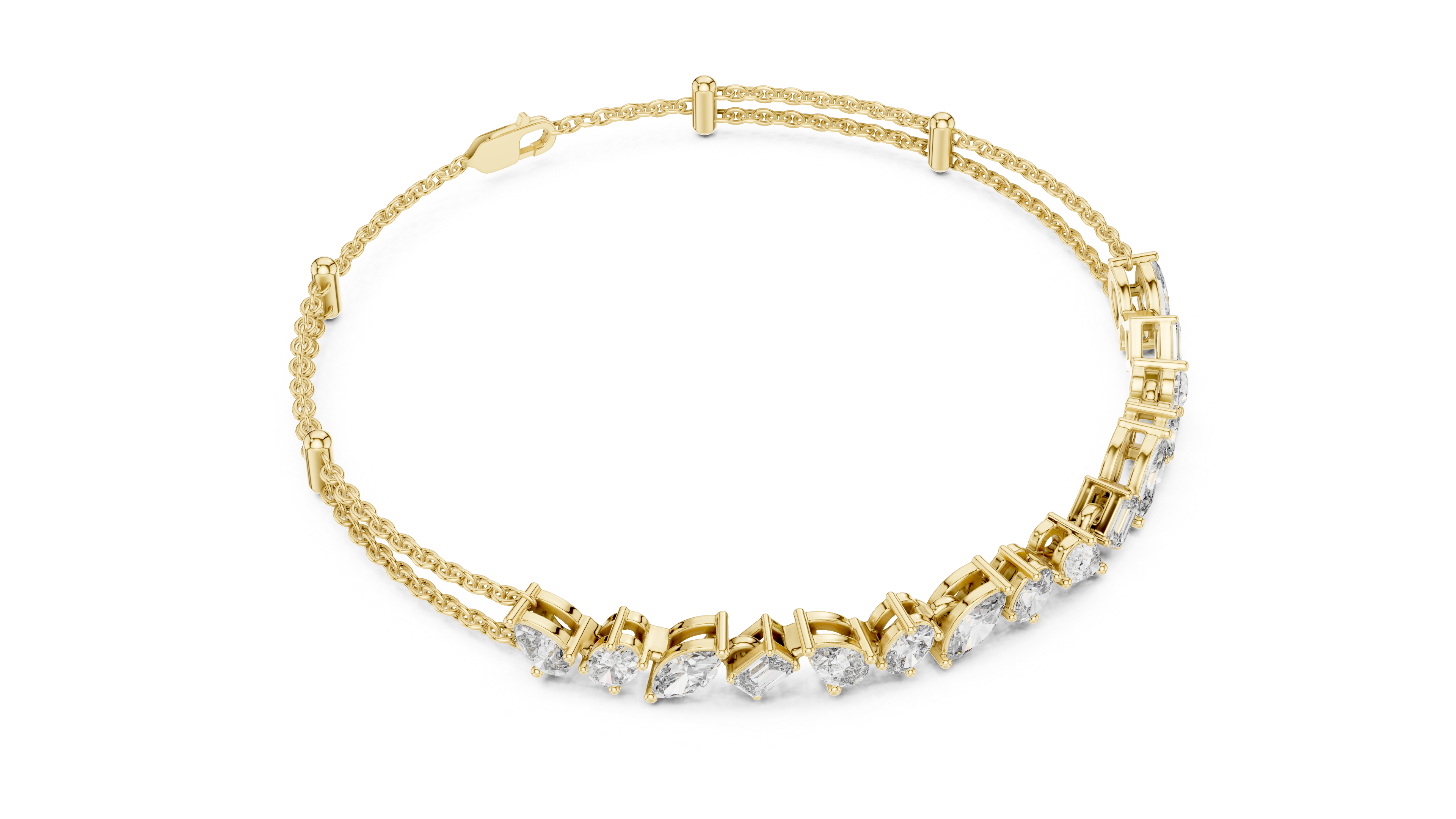 The Classic Stream Tennis Bracelet