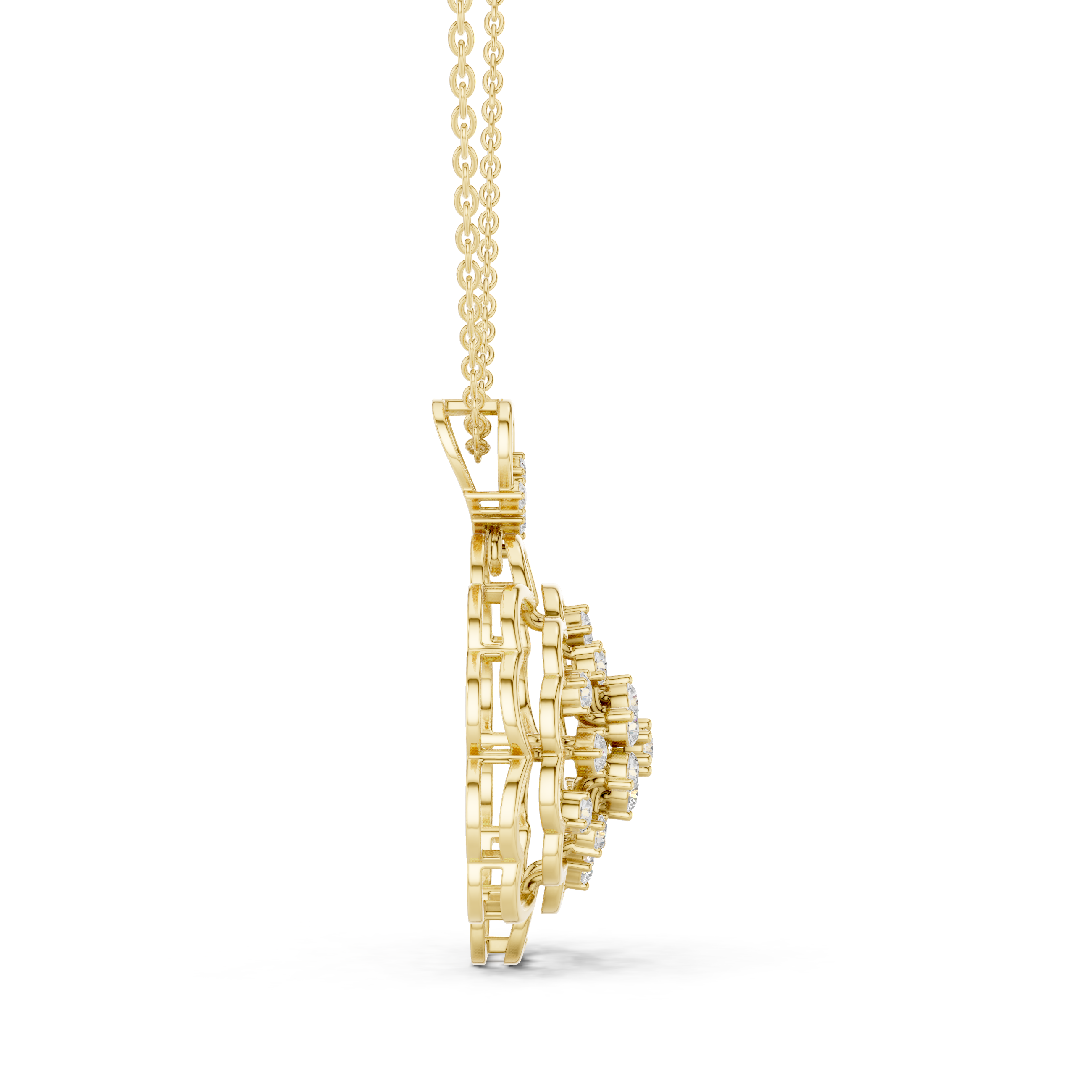The Grand Magnolia Cluster Pendant