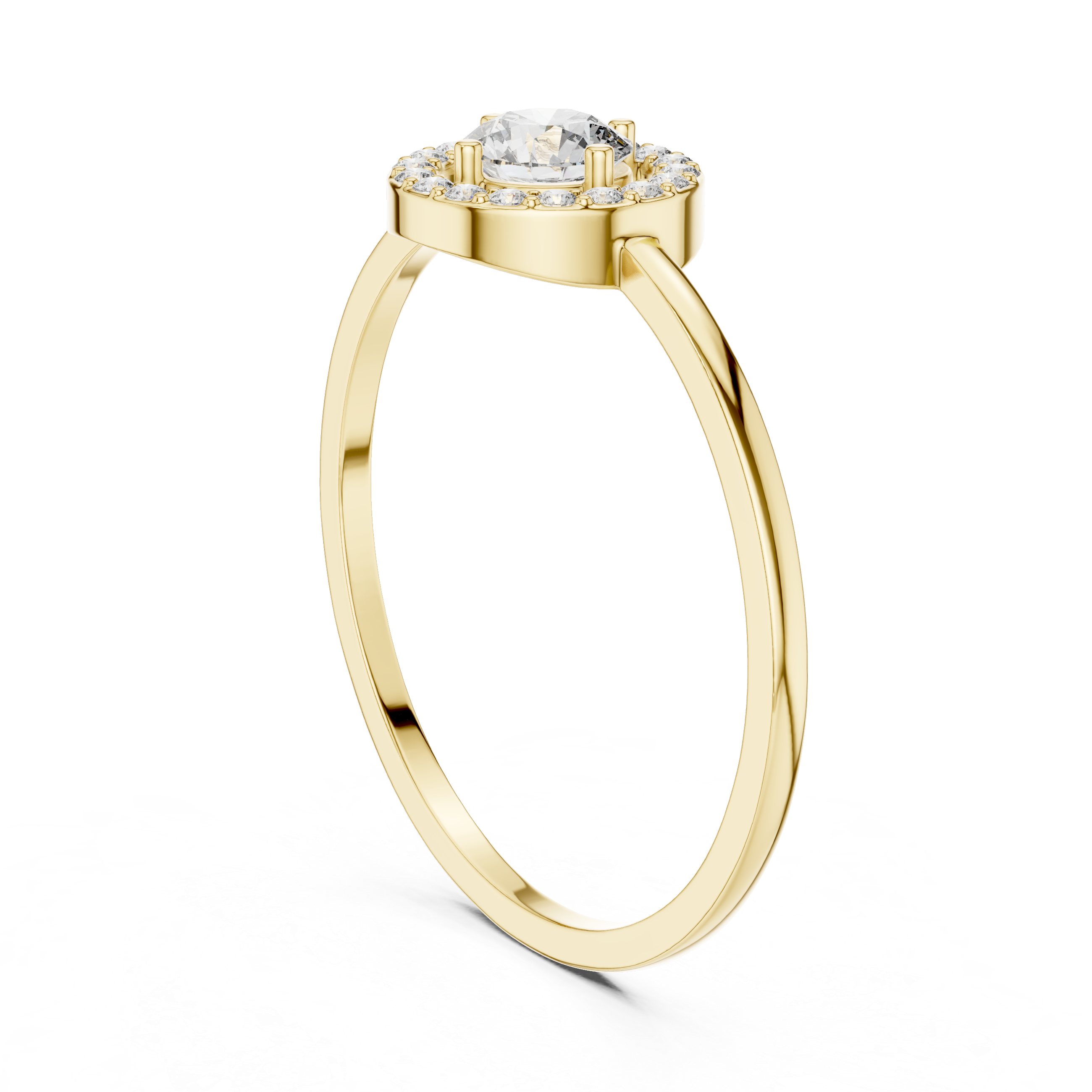 The Floating Radiance Halo Ring | Brilliance Multiplier