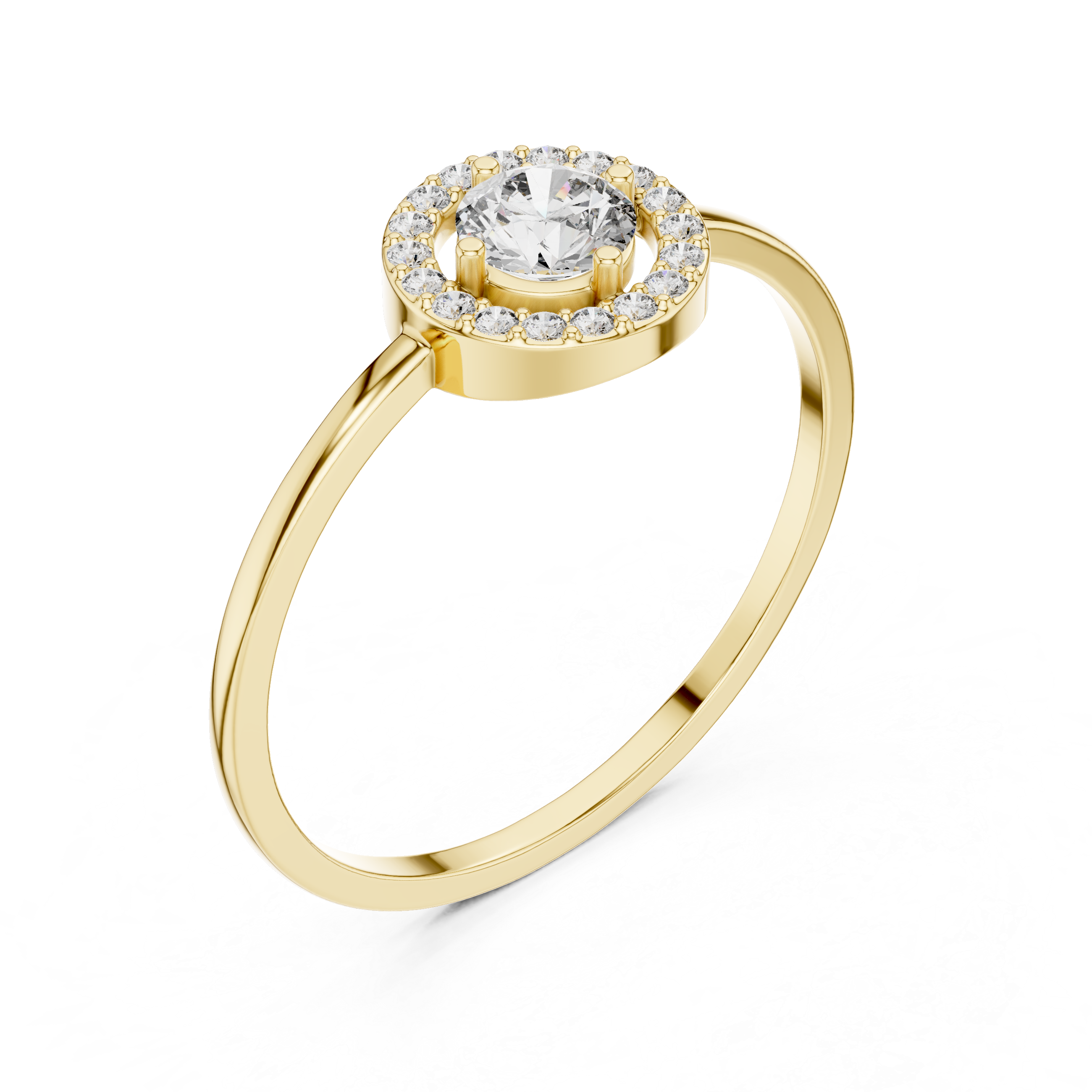 The Floating Radiance Halo Ring | Brilliance Multiplier