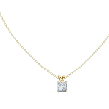 The One Carat Wonder Moissanite Solitaire Pendant
