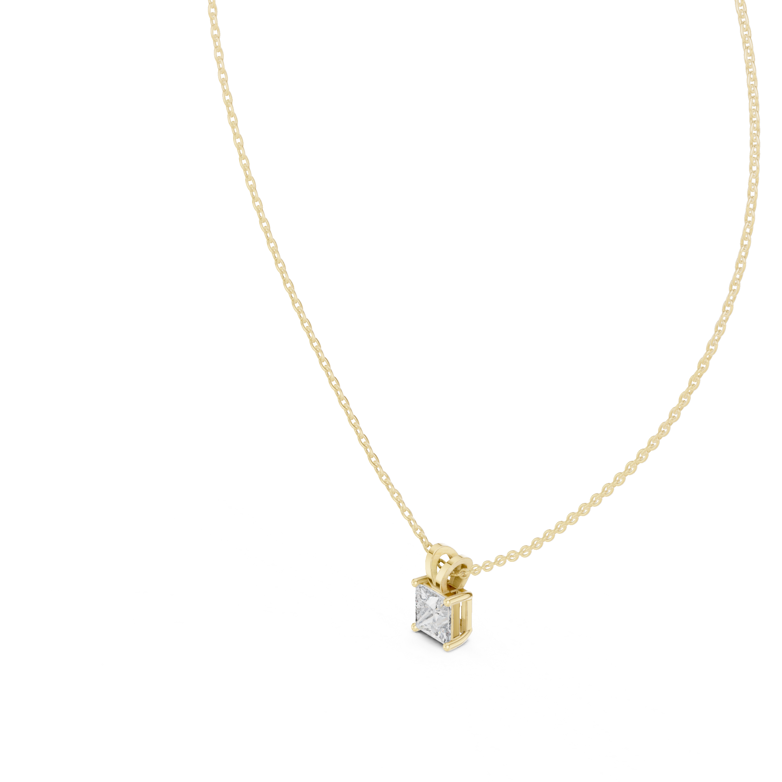 The One Carat Wonder Moissanite Solitaire Pendant