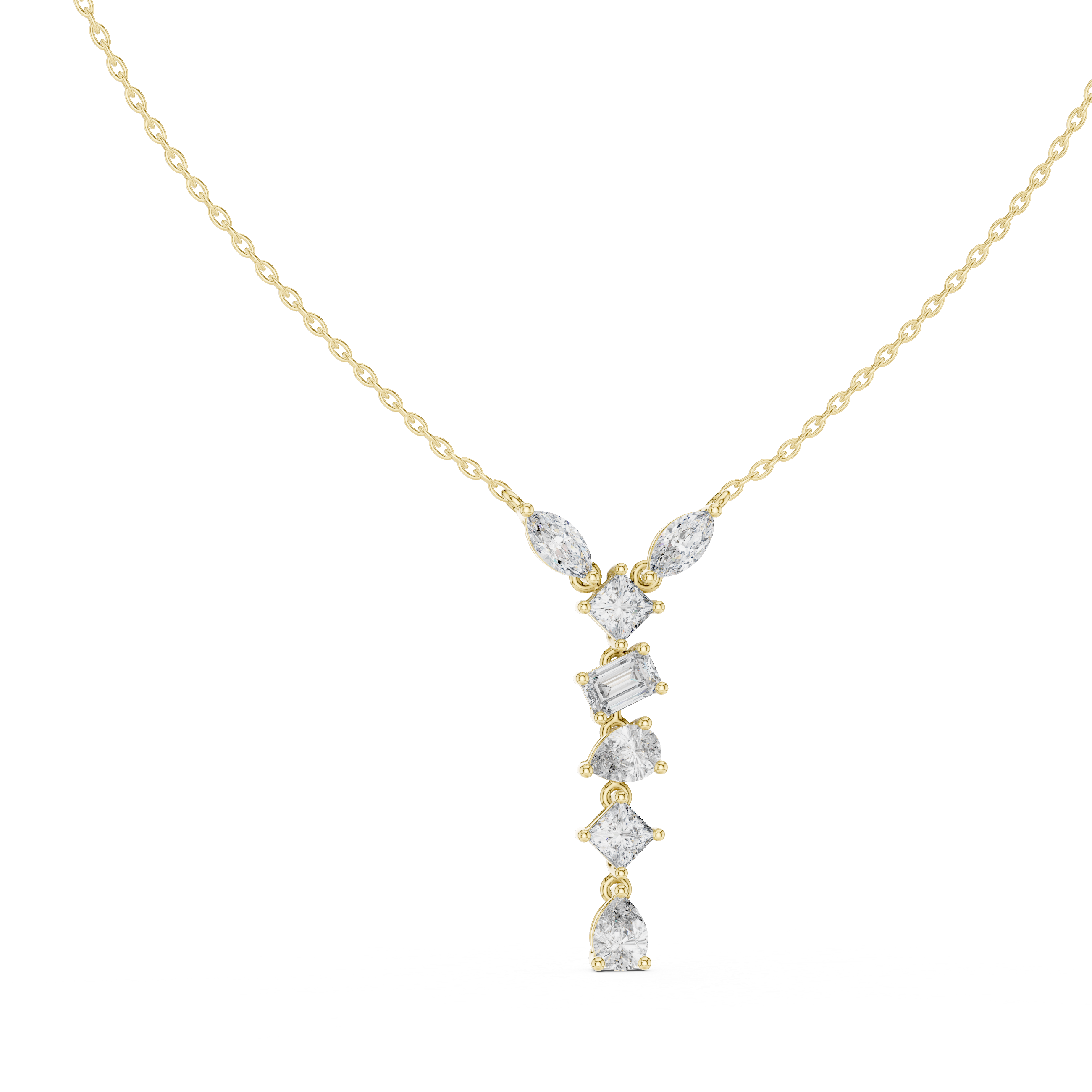 The Seven Wonders Grand Cluster Pendant