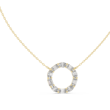 The Royal Cascade Moissanite Grand Drop Pendant