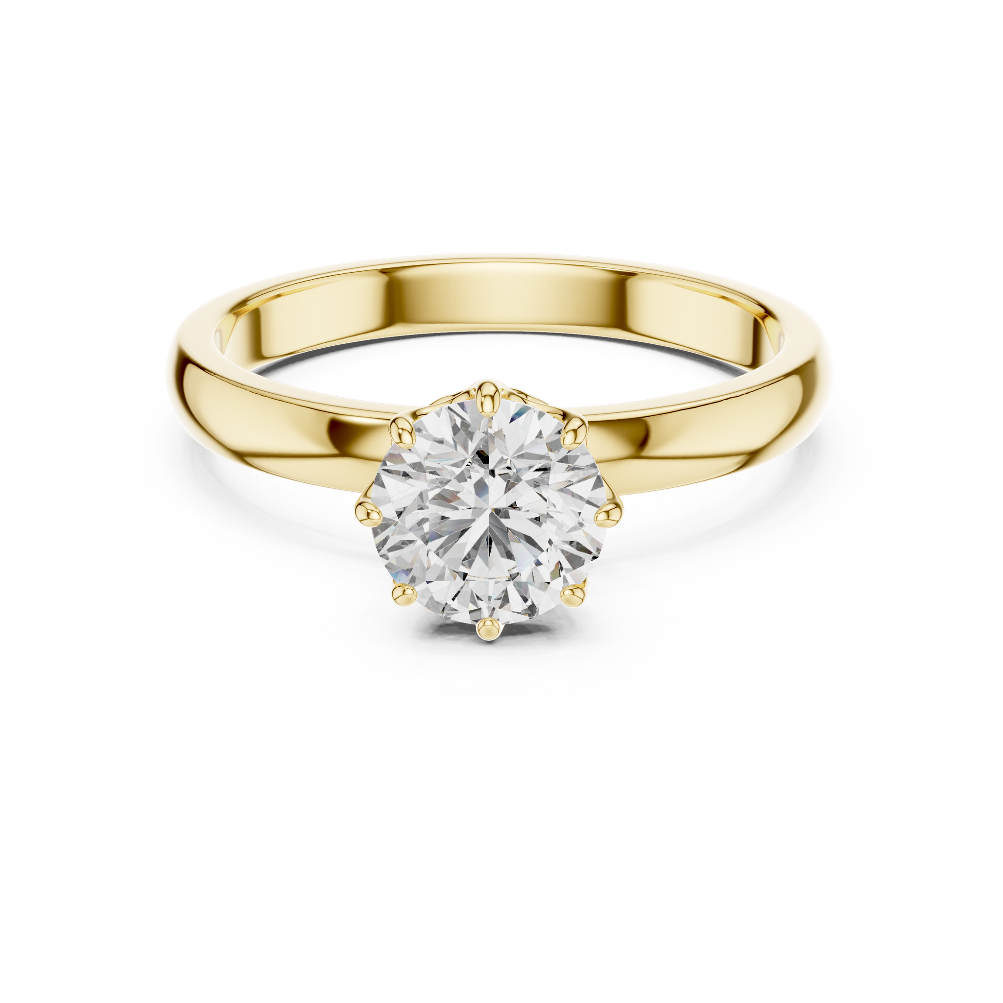 The Perfect Classic Solitaire Ring | 1.0 CT Look, Affordable Luxury ...