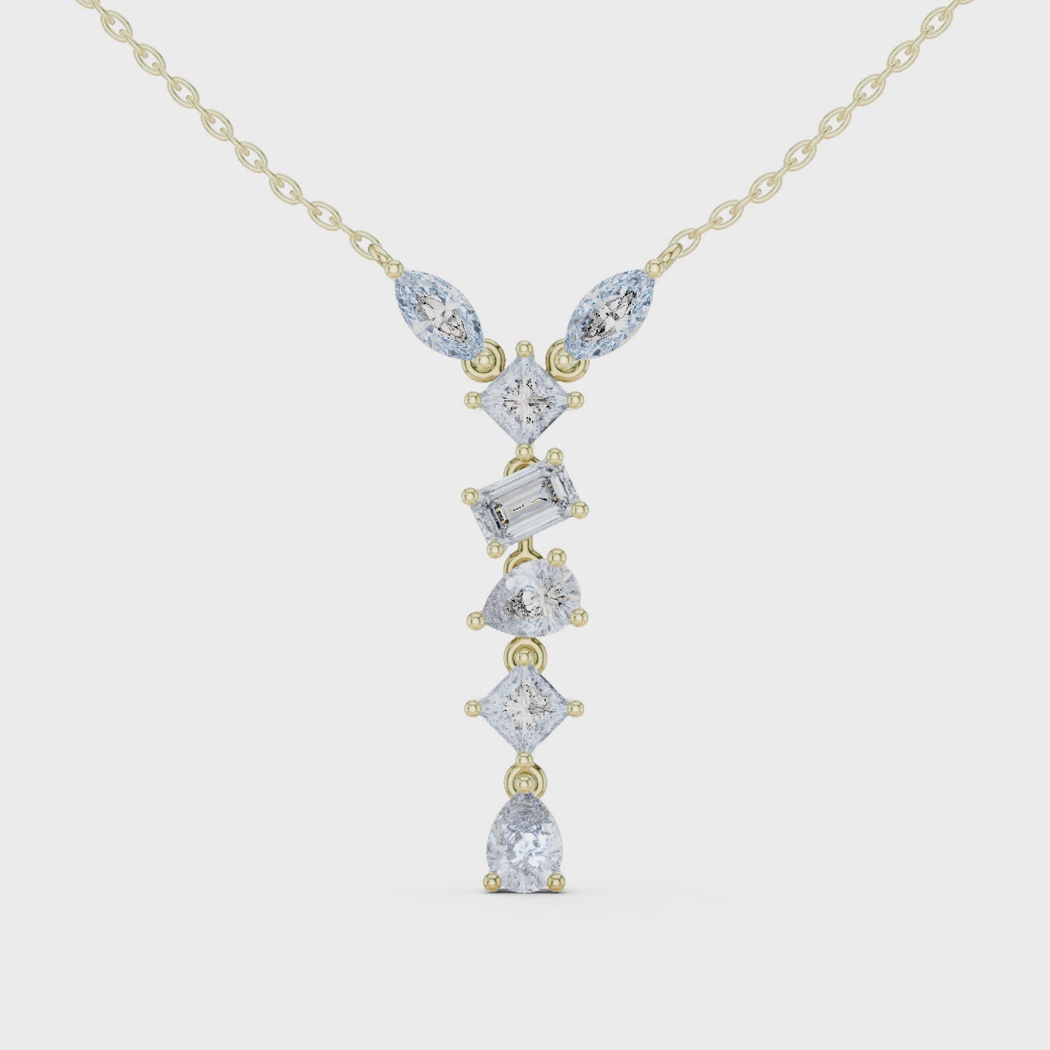 The Seven Wonders Grand Cluster Pendant