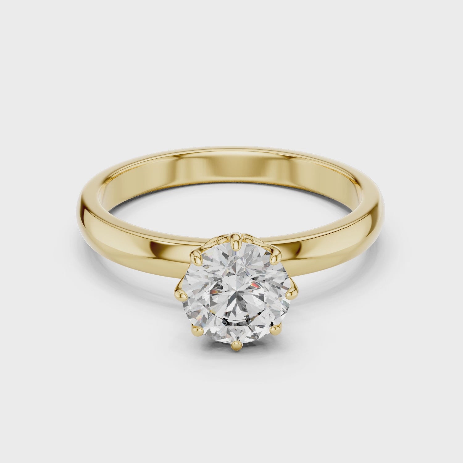 The Perfect Classic Solitaire Ring | 1.0 CT Look, Affordable Luxury