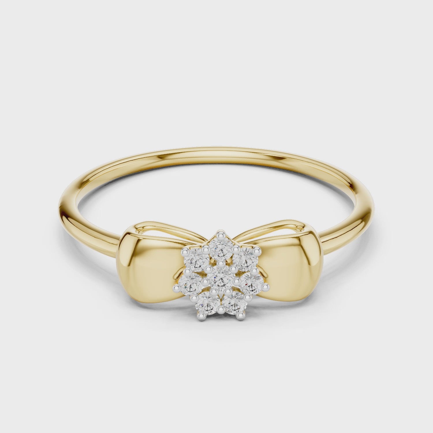 The Airy Halo Moissanite Delicate Stackable Band